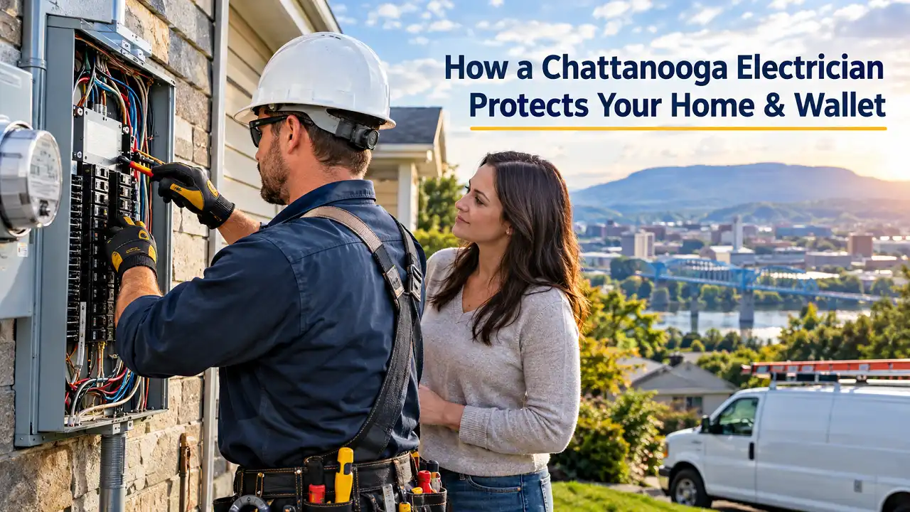 How a Chattanooga Electrician Protects Your Home & Wallet