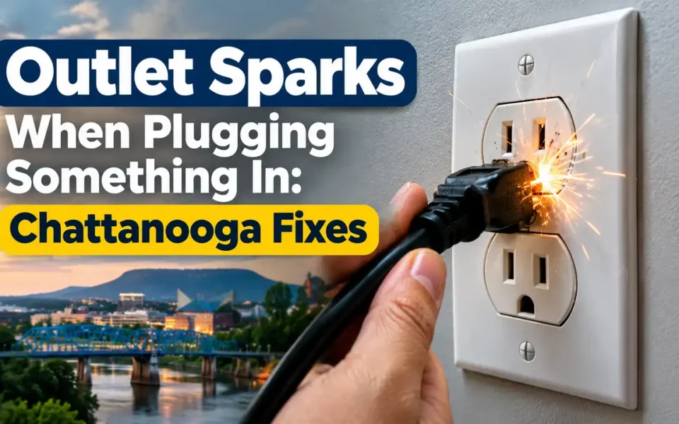 Outlet Sparks When Plugging Something In Chattanooga Fixes