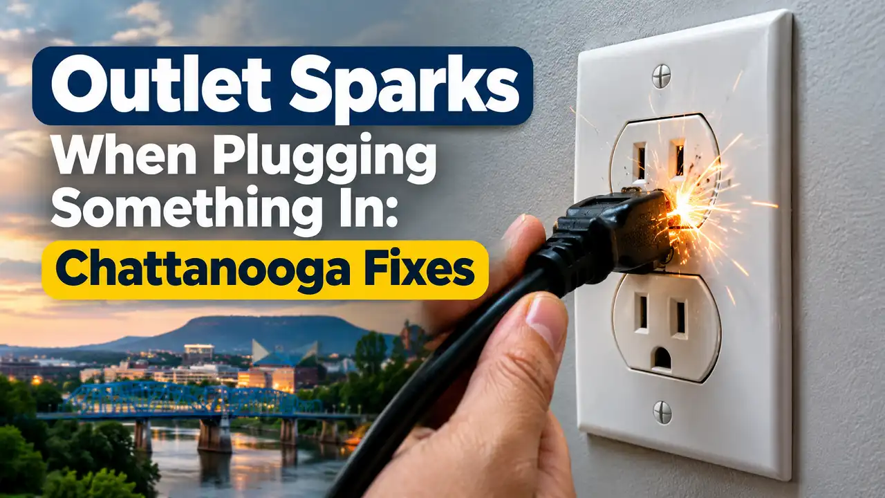 Outlet Sparks When Plugging Something In Chattanooga Fixes