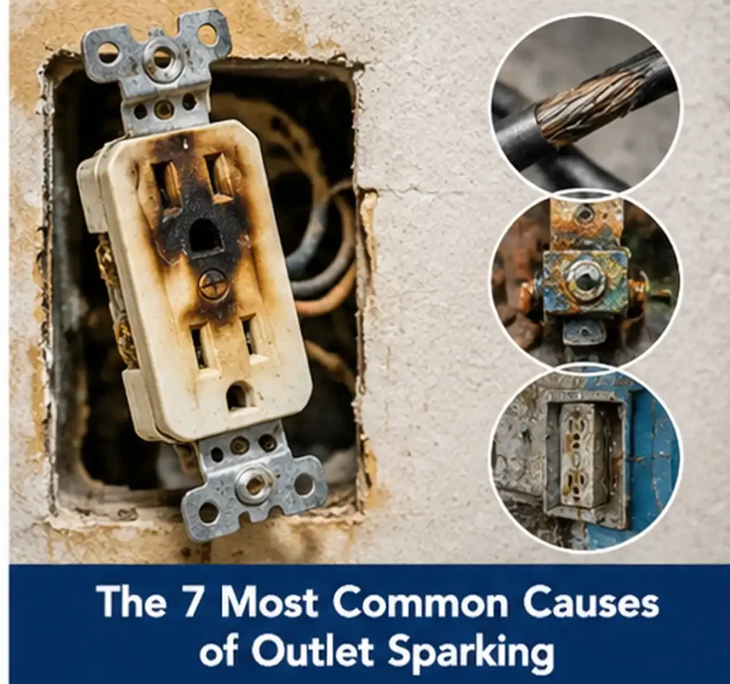 The 7 Most Common Causes of Outlet Sparking