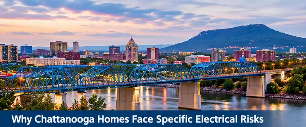 Why Chattanooga Homes Face Specific Electrical Risks